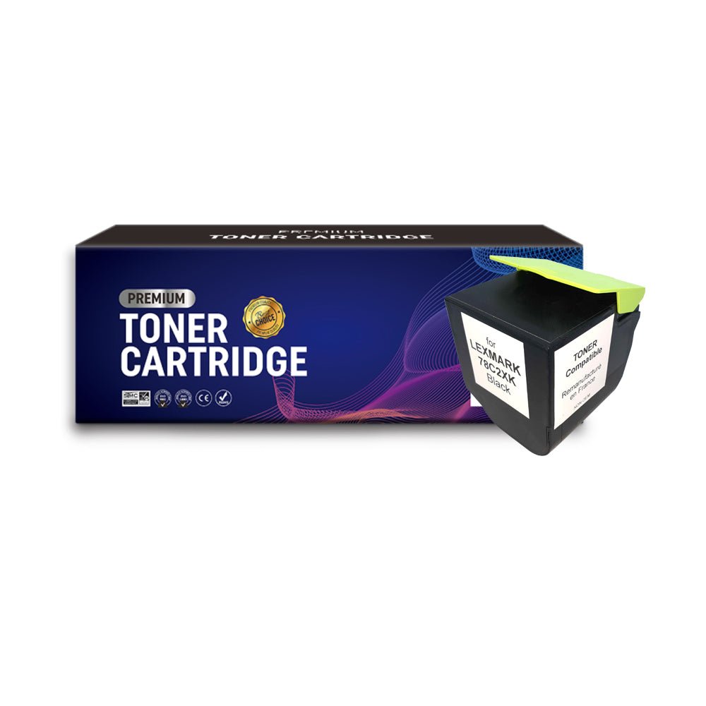 Cartouche de toner Compatible Lexmark 78C2XK0 Noir 8500pages - KERA FRANCE Cartouche de toner Compatible Lexmark 78C2XK0 Noir 8500pages - KERA FRANCE